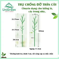 Trụ Nhựa Chống Đỡ Thân Cây, Các Loại Kiểng Lá Size To, Giữ Cho Lá Không Gãy Cụp Trụ Nhựa Chống Đỡ Thân Cây, Các Loại Kiểng Lá Size To, Giữ Cho Lá Không Gãy Cụp