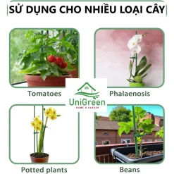 Set 10 trụ cắm chống ngả nghiêng cho cây trồng, chất liệu sợi thủy tinh cứng cáp 45/60/75CM - UNIGREEN HOME & GARDEN Set 10 trụ cắm chống ngả nghiêng cho cây trồng, chất liệu sợi thủy tinh cứng cáp 45/60/75CM - UNIGREEN HOME & GARDEN