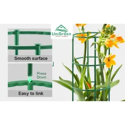 Trụ chữ T cố định các cành cây, chống cây bị ngả nghiêng