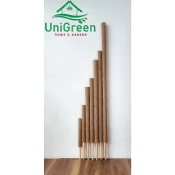 TRỤ CỘT XƠ DỪA TRỒNG CÂY 45CM - 1M5, CHO CÂY LEO BÁM UNIGREEN HOME&GARDEN CÓ KHỚP NỐI TRỤ CỘT XƠ DỪA TRỒNG CÂY 45CM - 1M5, CHO CÂY LEO BÁM UNIGREEN HOME&GARDEN CÓ KHỚP NỐI