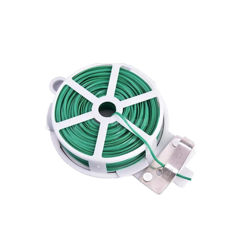 Dây Buộc Cành, Dài 50m, Kẽm Bọc Nhựa, Tích Hợp Đầu Cắt Tiện Lợi,Cố Định Thân Cây Dây Buộc Cành, Dài 50m, Kẽm Bọc Nhựa, Tích Hợp Đầu Cắt Tiện Lợi,Cố Định Thân Cây