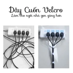 Băng dính gai, băng velcro tape 5M