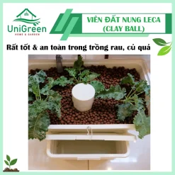 [Túi 6L] Viên Đất Nung Leca Clay Ball Trồng Thủy Canh - Ươm Node - Rải Mặt Chậu