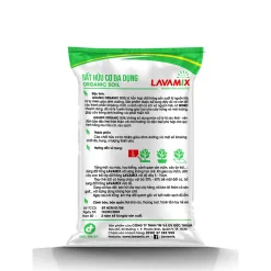 [Combo 5 túi] Đất Hữu Cơ Đa Dụng Lavamix - Túi 6.5dm3 (3kg) - Thích Hợp Cho Nhiều Loại Cây Trồng
