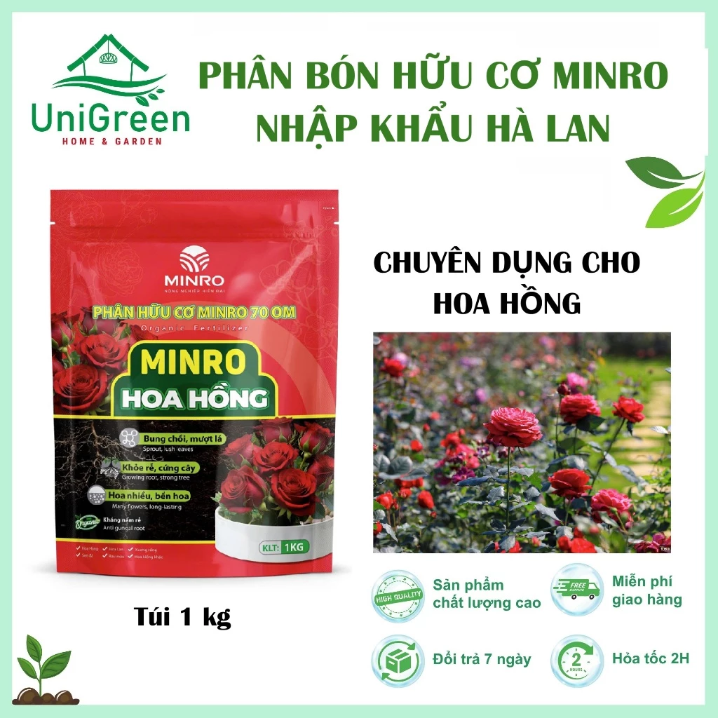 Combo Trồng Hoa Hồng Cao Cấp - Unigreen Home&Garden Combo Trồng Hoa Hồng Cao Cấp - Unigreen Home&Garden - Ảnh 2