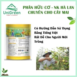 [Combo 5 Túi] Phân Bón Hữu Cơ Chuyên Cho Hoa Mai, Túi 1kg, Nhập Khẩu Hà Lan
