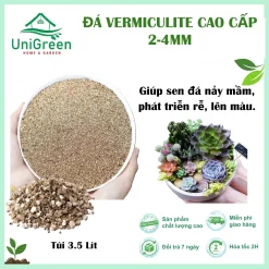 [Túi 3.5 lít] Đá Vermiculite Giúp Cây Nảy Mầm, Phát Triển Rễ, Trồng Nấm, Ấp Trứng Bọ Sát