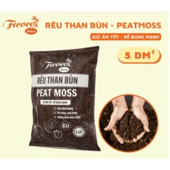 [Combo 3 Túi] Rêu Than Bùn Peatmoss 5 Lít