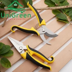 Kéo Cắt Cành, Tỉa Hoa, Làm Vườn, Thiết Kế Tối Ưu Giảm Lực Tay, Khoá tự động
