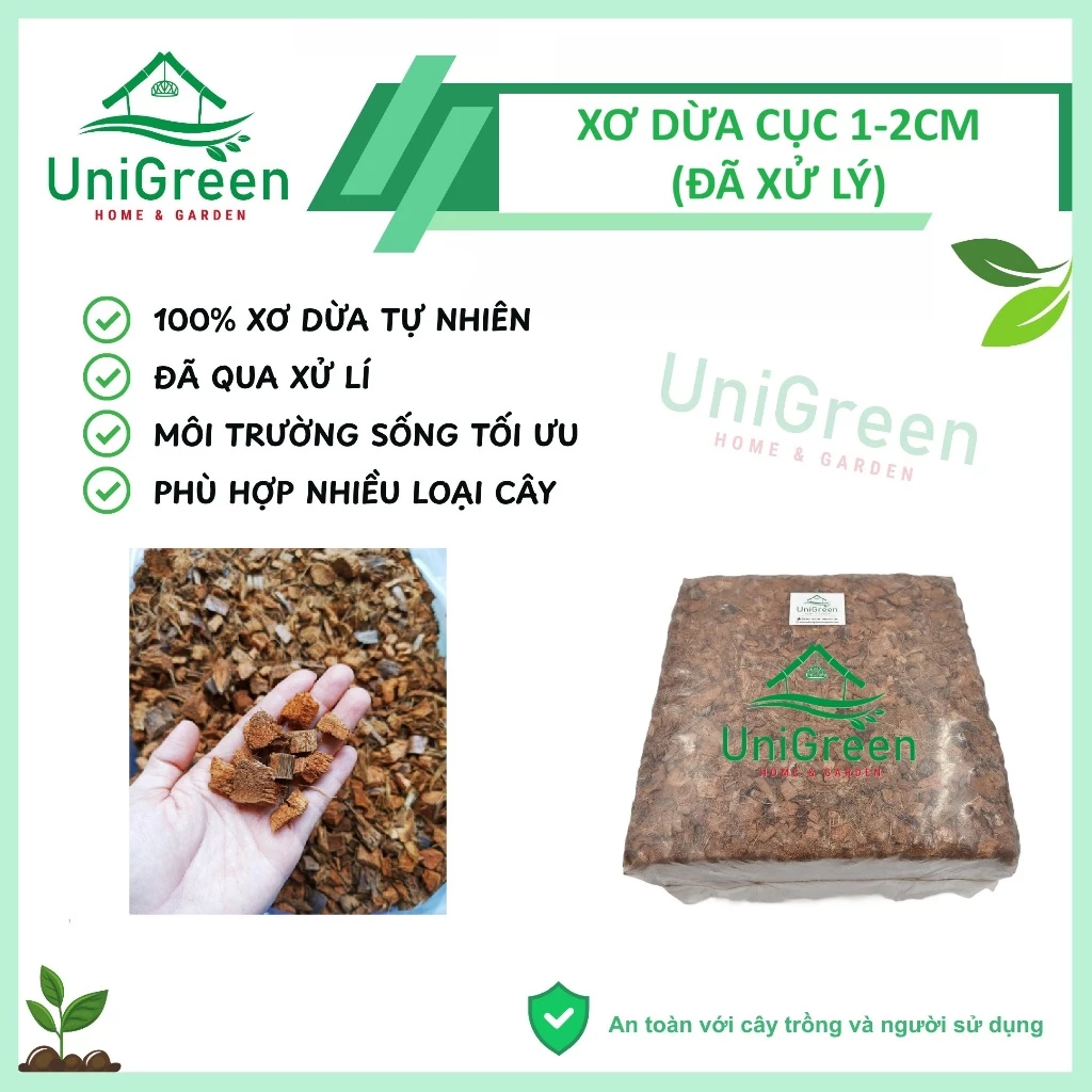 Xơ Dừa Cục 1-2cm Nén Kiện 4.5kgs, Đã Xử Lý Theo Chuẩn Xuất Khẩu Xơ Dừa Cục 1-2cm Nén Kiện 4.5kgs, Đã Xử Lý Theo Chuẩn Xuất Khẩu - Ảnh 3