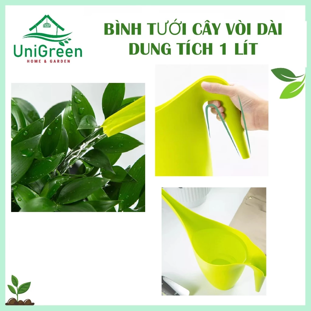 Bình Tưới Cây Vòi Dài Cao Cấp Dung Tích 1 Lít Bình Tưới Cây Vòi Dài Cao Cấp Dung Tích 1 Lít - Ảnh 3