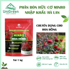 [Túi 1Kg] Phân Bón Hữu Cơ Chuyên Cho Hoa Hồng, NK Hà Lan